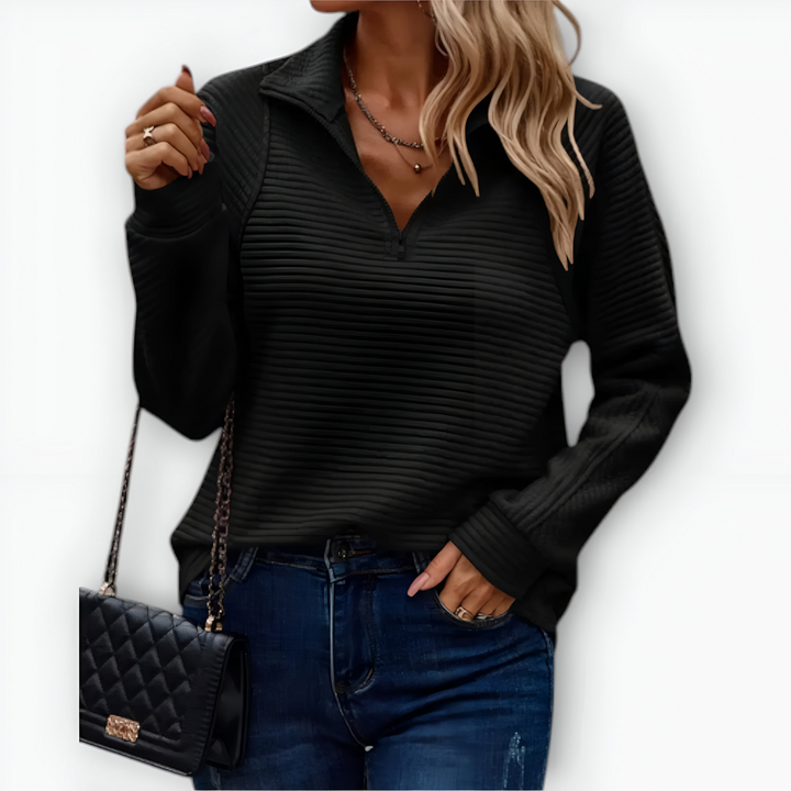Giovanna – Versatile Women’s Half-Zip Sweater