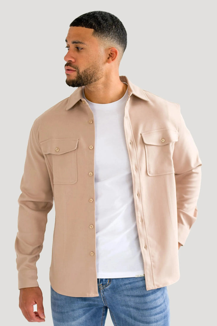 Leonardo – Men’s Relaxed-Fit Overshirt