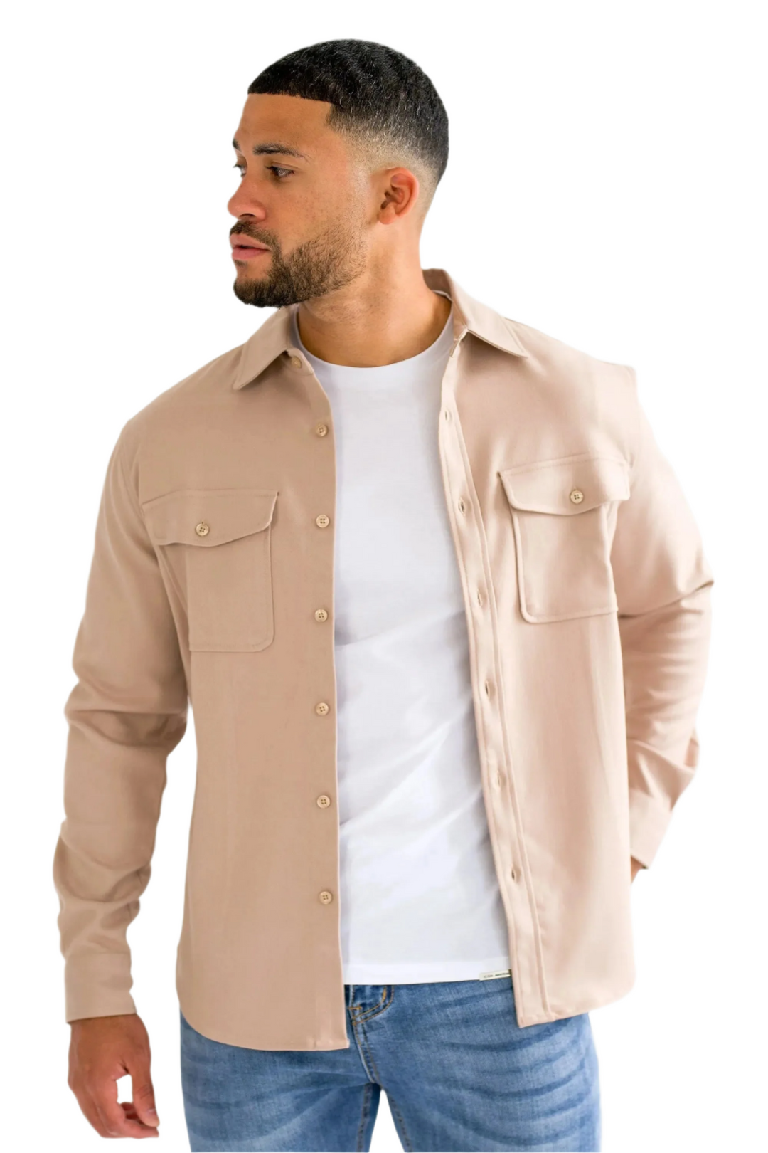 Leonardo – Men’s Relaxed-Fit Overshirt