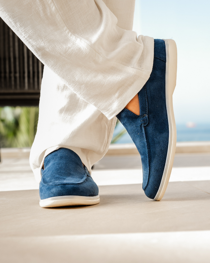 Quinn – Women’s Classic Suede Loafers