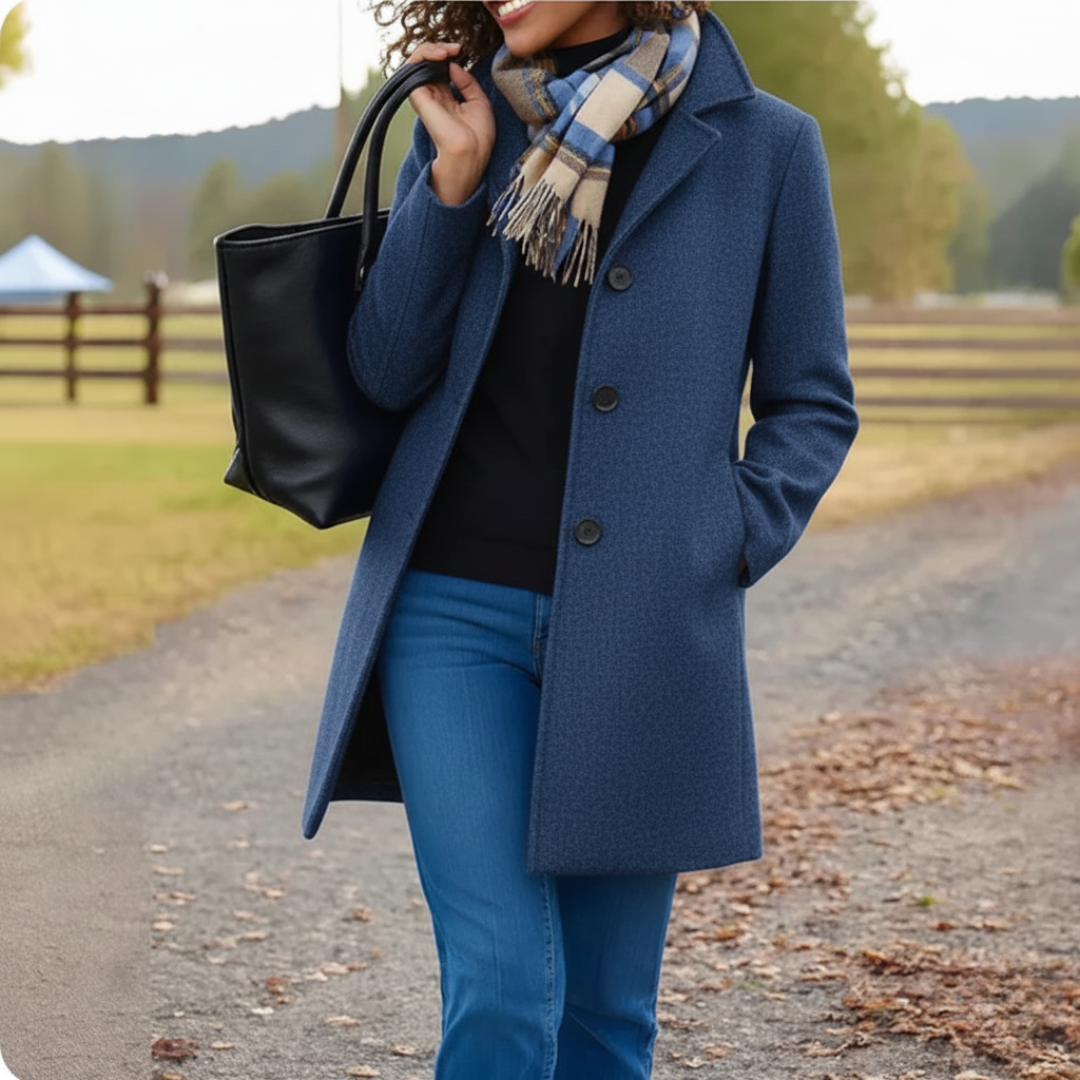 Trissha – Women’s Transitional Button Coat