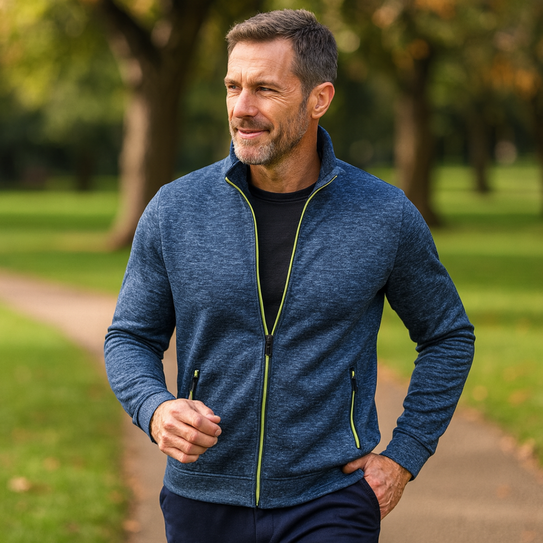 Erwan – Autumn Knit Hoodie & Jogger Set for Men
