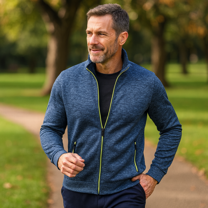 Erwan – Autumn Knit Hoodie & Jogger Set for Men
