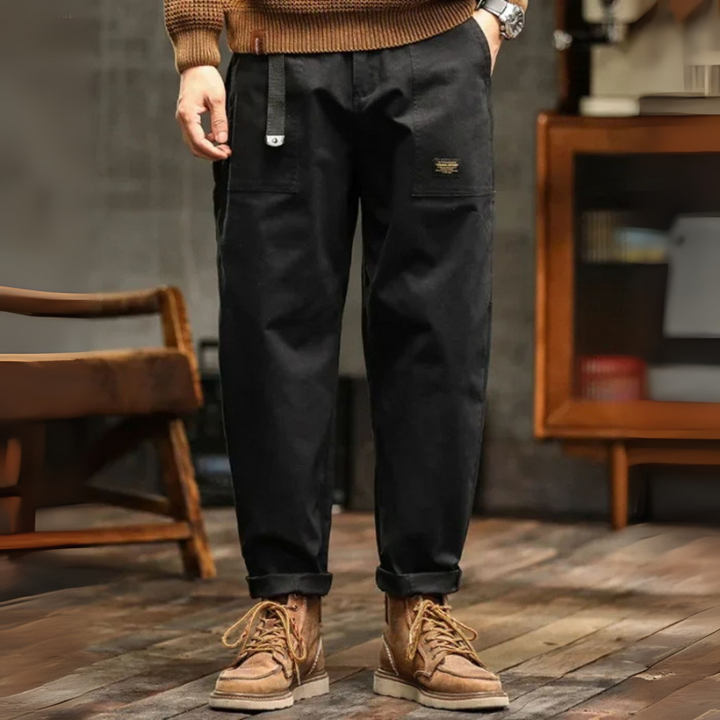 Yhaztin – Vintage-Tone Men’s Cargo Trousers
