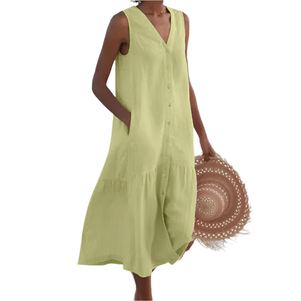 Edelyn – Breathable Women’s Sleeveless Summer Dress