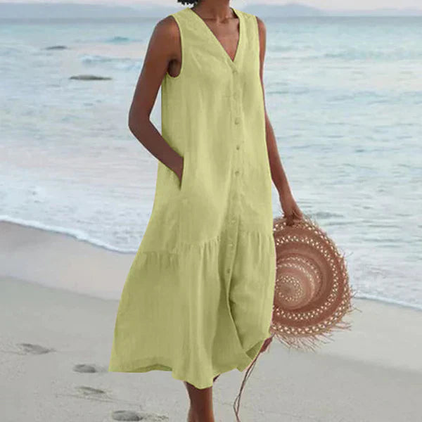 Edelyn – Breathable Women’s Sleeveless Summer Dress