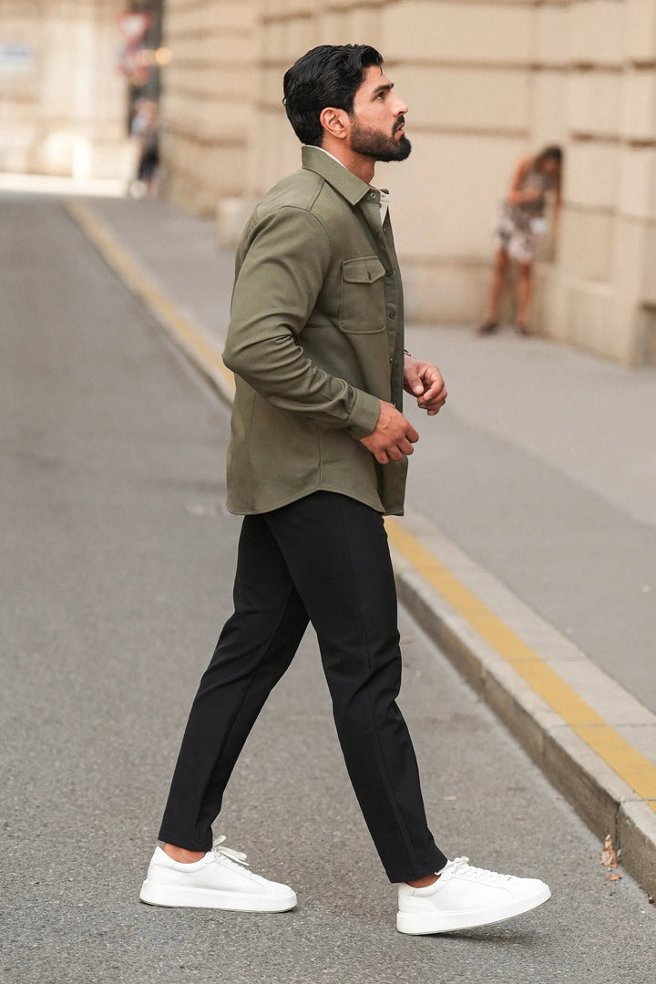 Leonardo – Men’s Relaxed-Fit Overshirt