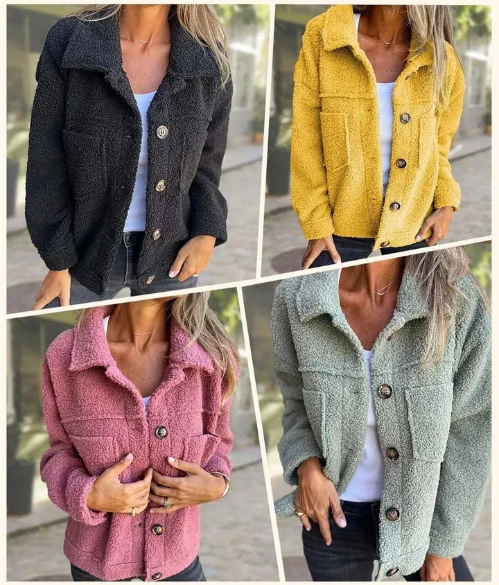 Alexa – Soft-Teddy Women’s Spring Jacket