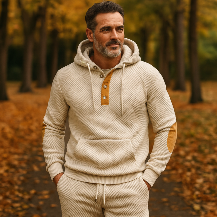 Alessandro – Men’s Textured Knit Loungewear Set