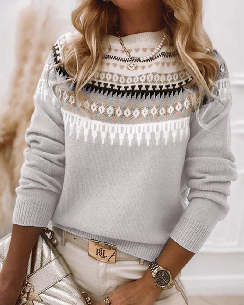 Jacinta – All-Season Women’s Knitted Sweater