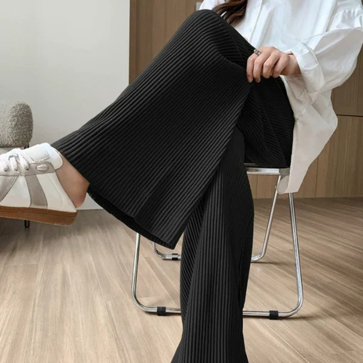 Emma – Ribbed Knit Maternity Pants for Women