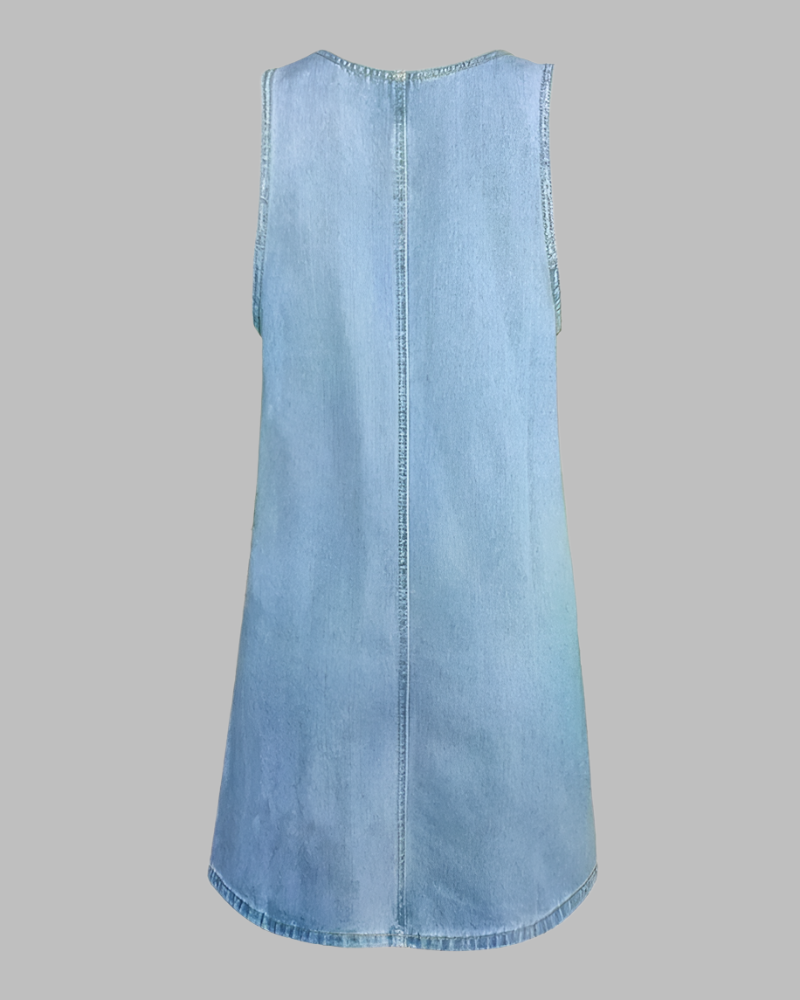 Lavina – Lightweight Women’s Denim Summer Dress