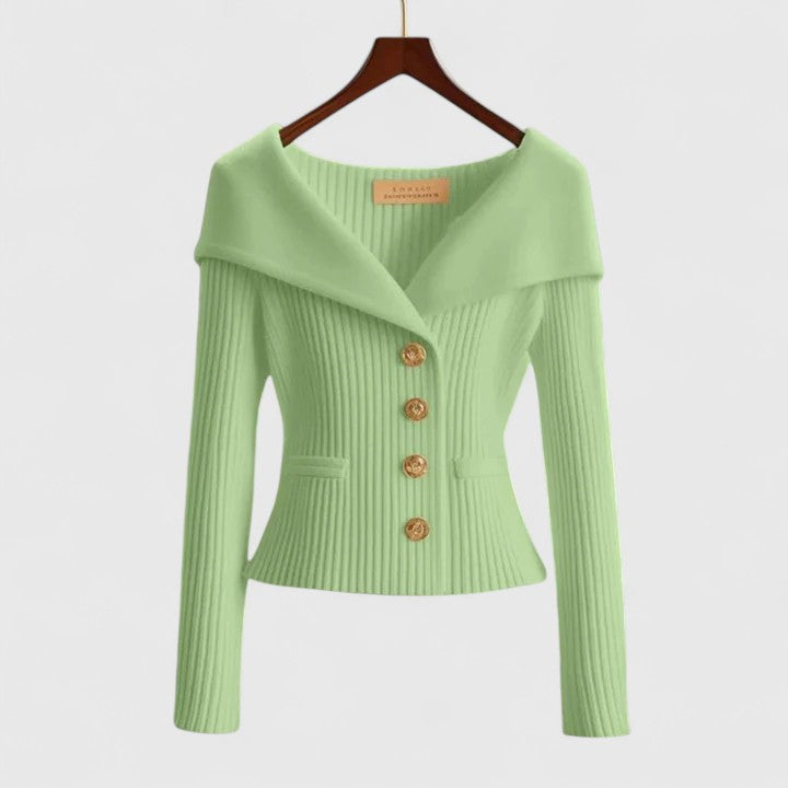 Giulia – Soft-Knit Women’s Elegant Cardigan
