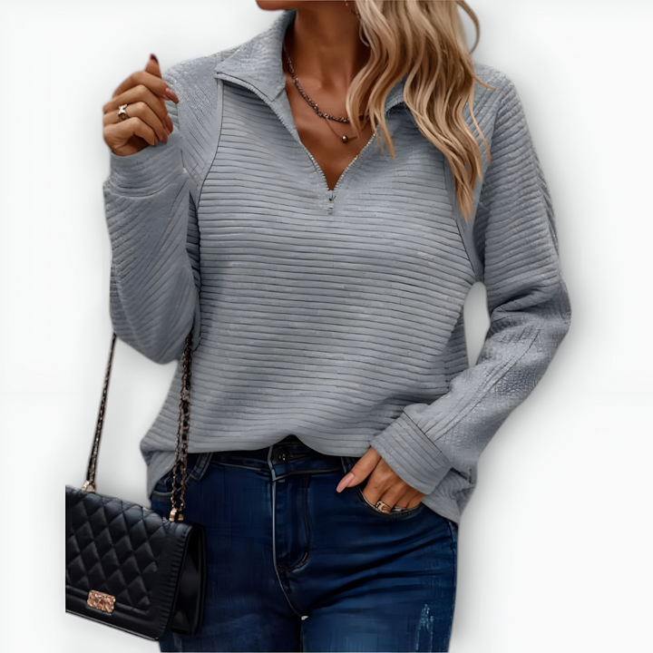 Giovanna – Versatile Women’s Half-Zip Sweater