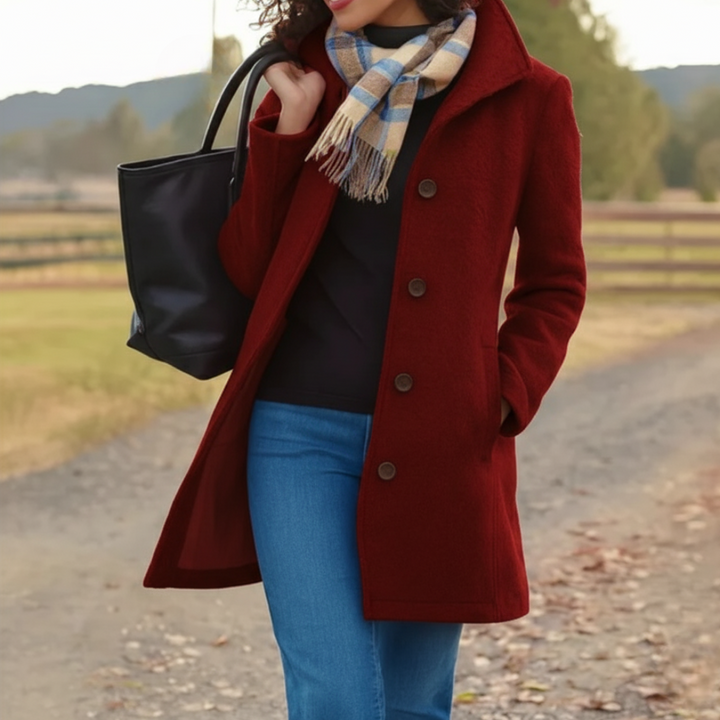 Trissha – Women’s Transitional Button Coat