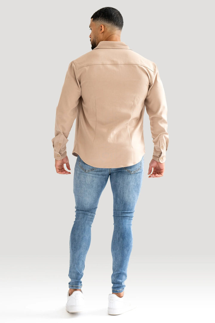 Leonardo – Men’s Relaxed-Fit Overshirt