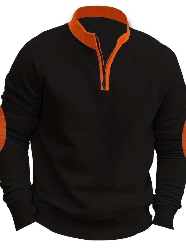 Ricky – Versatile Men’s Quarter-Zip Pullover
