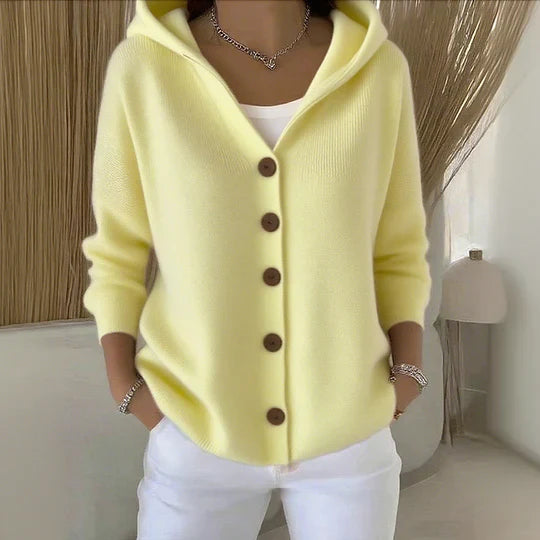 Kirah – Women’s Hooded Knit Cardigan