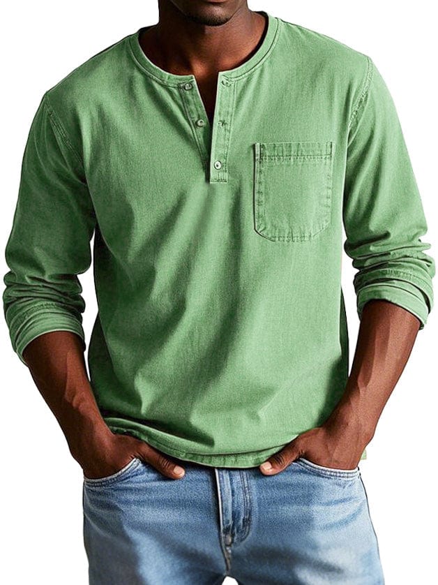 Diony – Heritage Men’s Henley Shirt