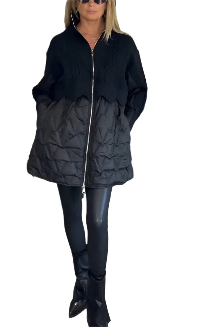 Carla – Hybrid Knit Women’s Quilted Jacket