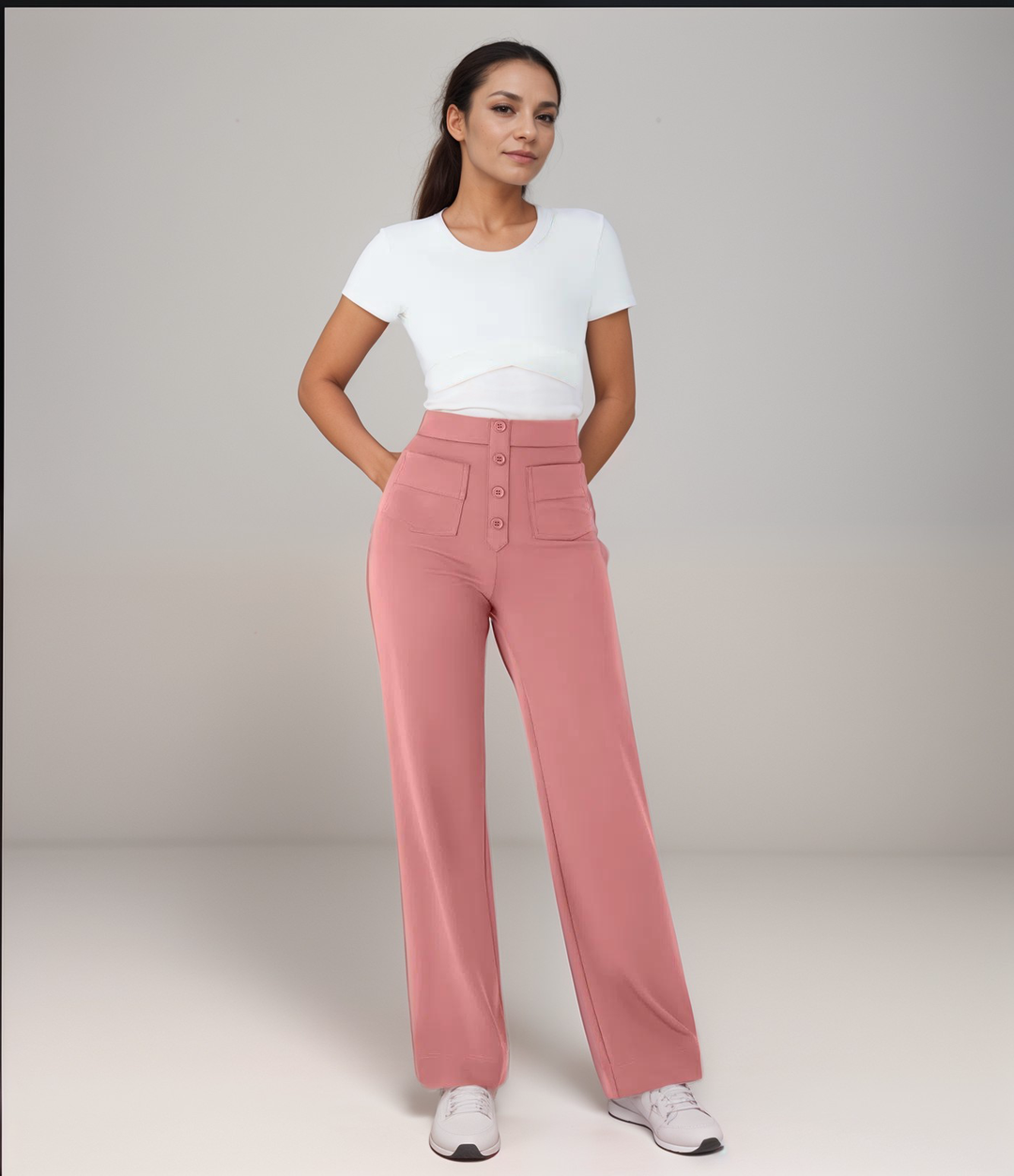 Gianna – High-Waisted Women’s Stretch Pants