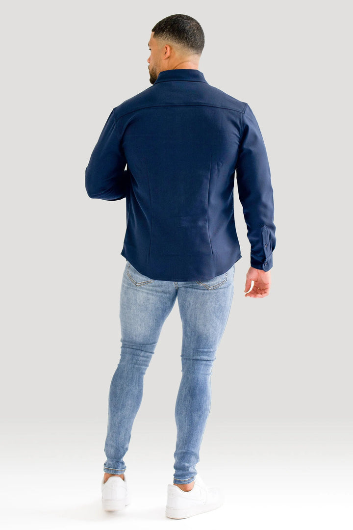 Leonardo – Men’s Relaxed-Fit Overshirt