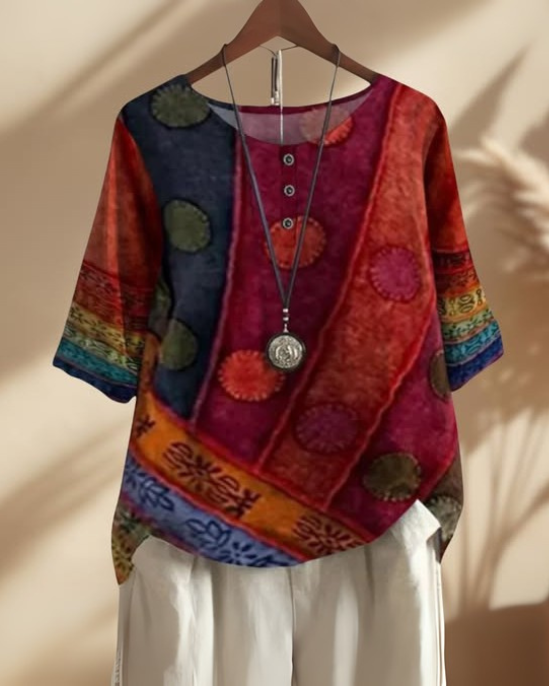 Myca – Artistic Women’s Viscose Blouse