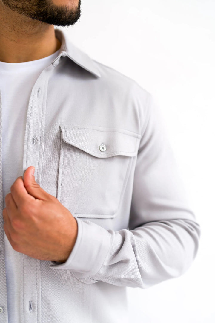 Leonardo – Men’s Relaxed-Fit Overshirt