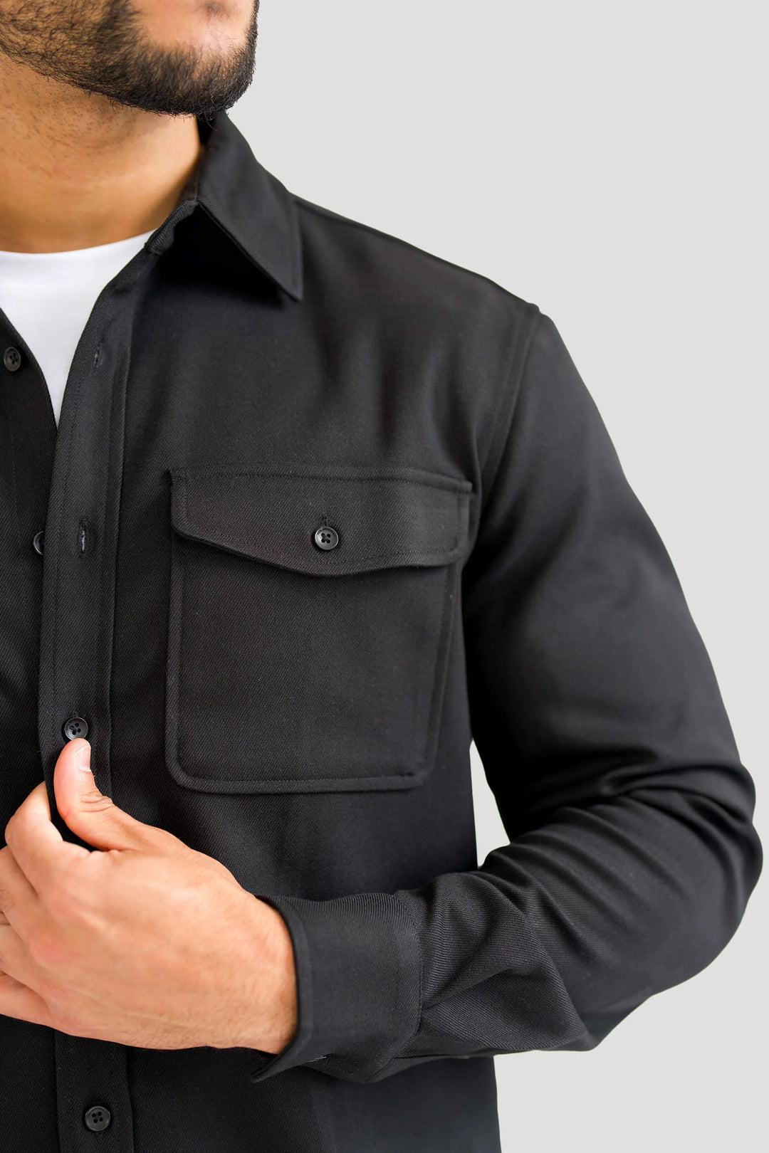 Leonardo – Men’s Relaxed-Fit Overshirt