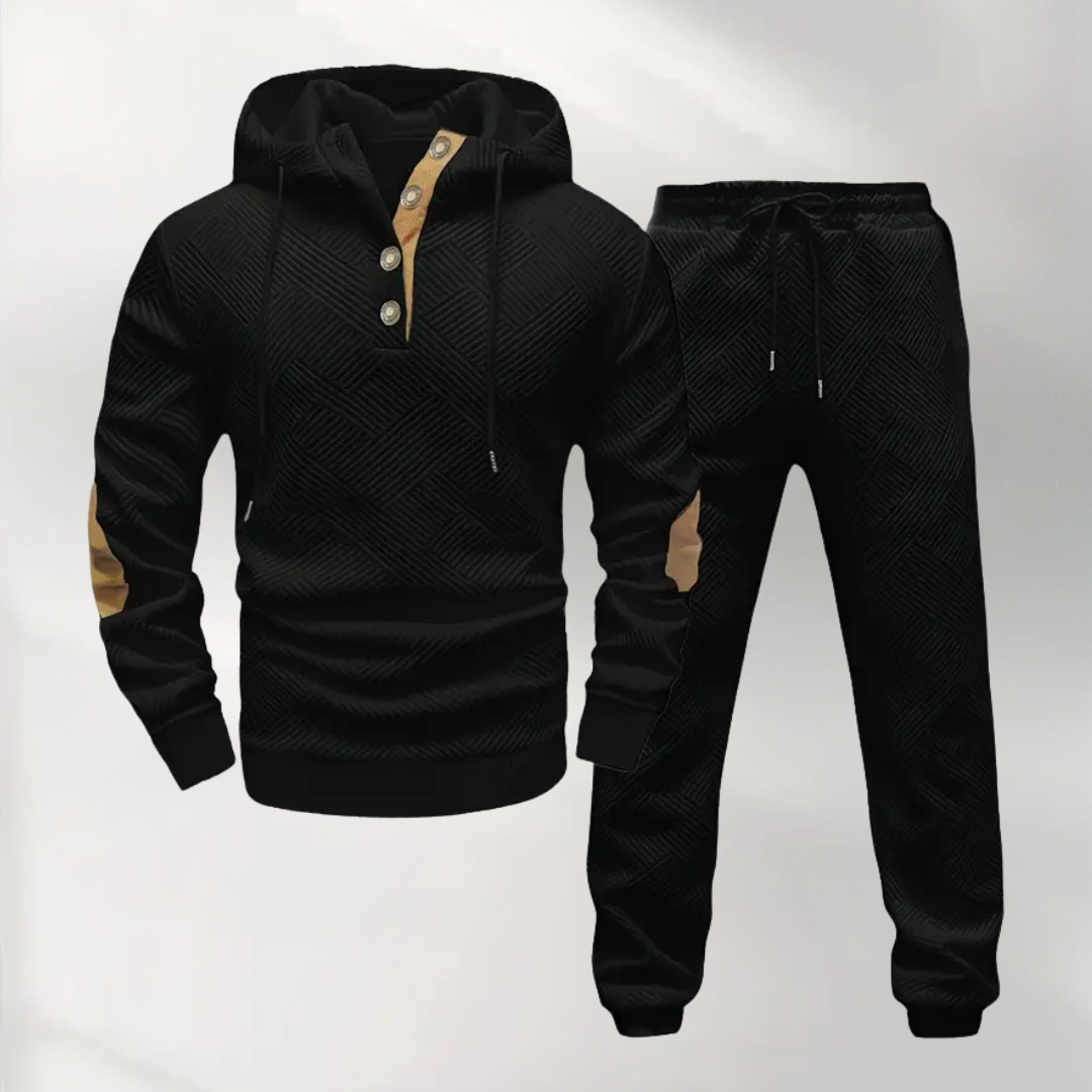 Alessandro – Men’s Textured Knit Loungewear Set