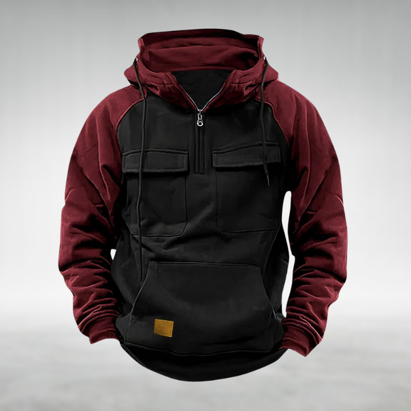 Mike – Two-Tone Men’s Winter Hoodie
