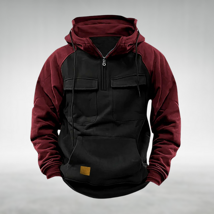 Mike – Two-Tone Men’s Winter Hoodie