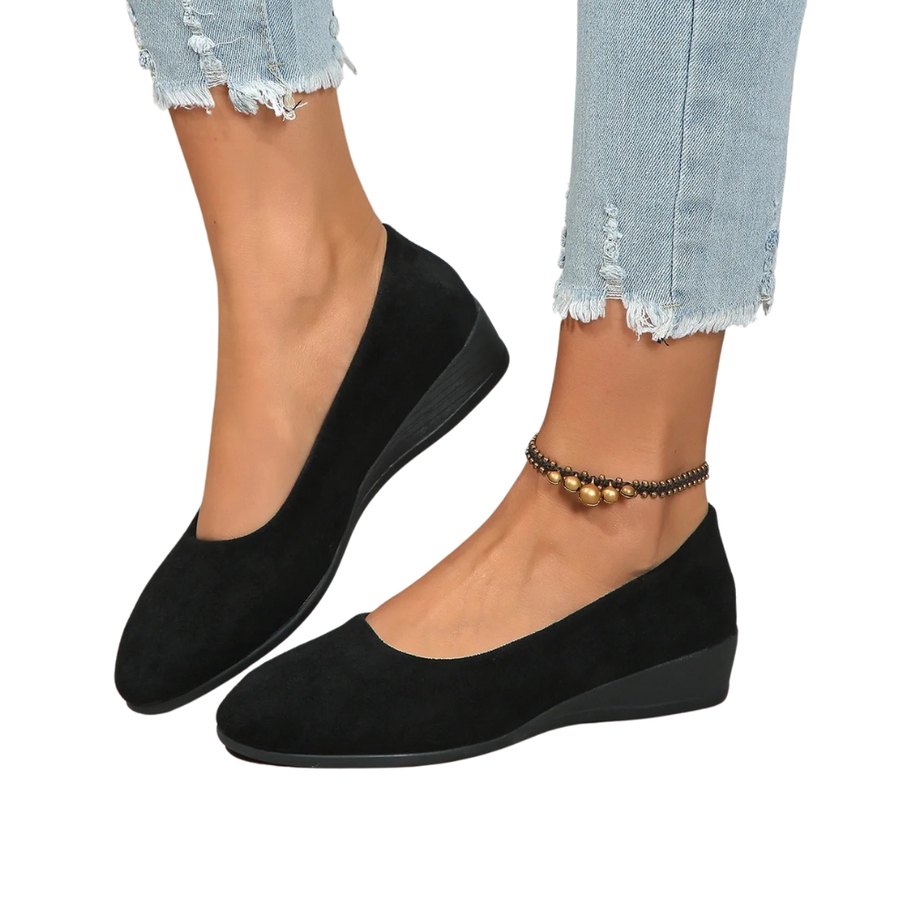 Élodie – Cushioned Slip-On Women’s Ballerina Flats