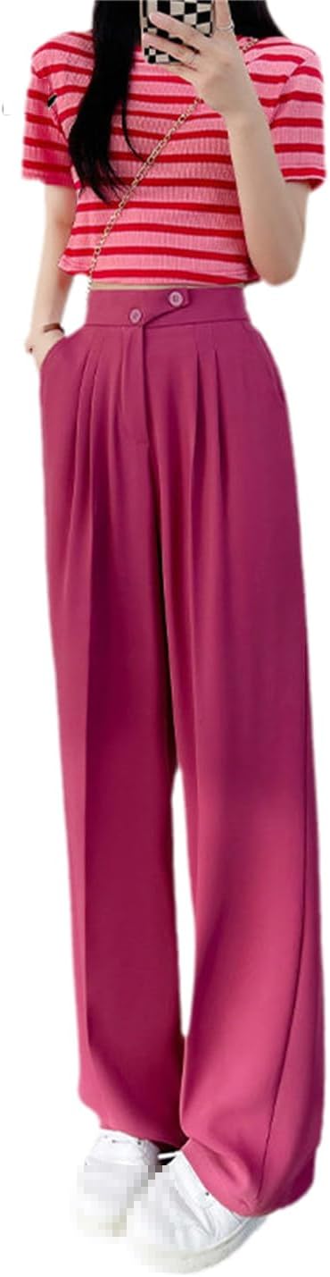 Rosalie – Women’s High-Waist Wide Leg Trousers
