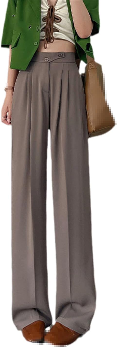 Rosalie – Women’s High-Waist Wide Leg Trousers