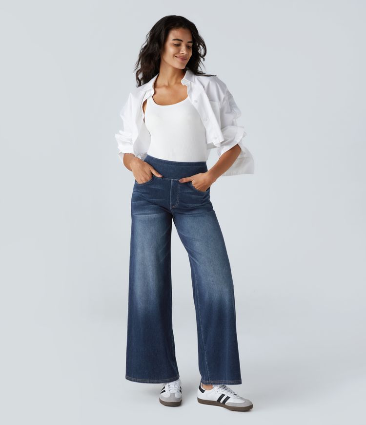 Riley – High-Waist Women’s Wide-Leg Jeans