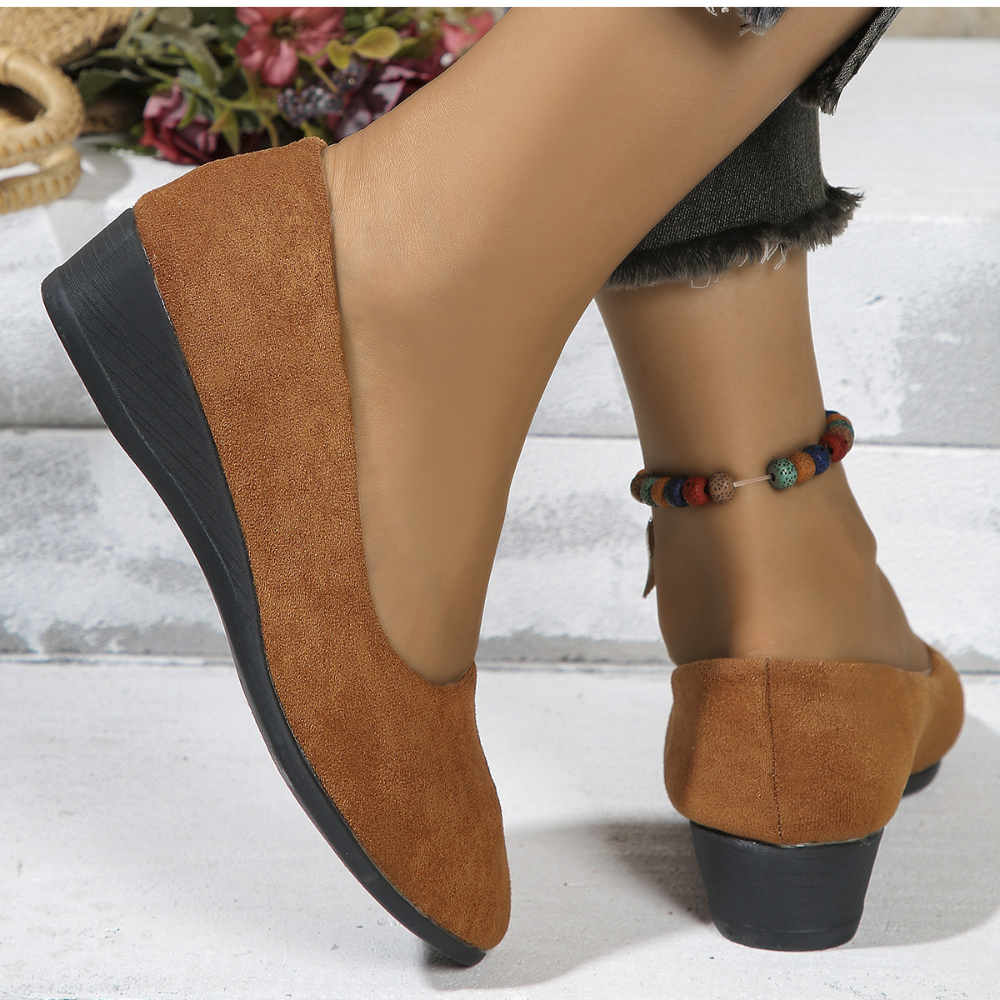 Élodie – Cushioned Slip-On Women’s Ballerina Flats