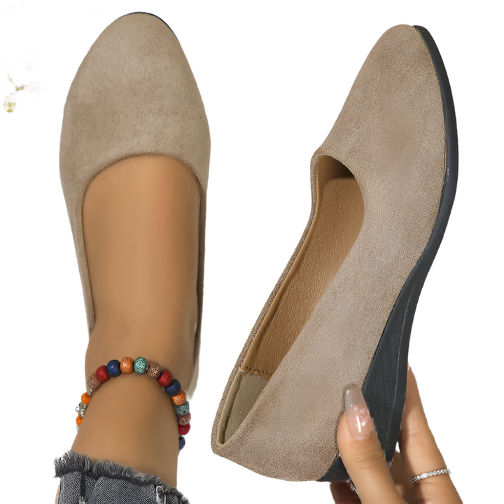 Élodie – Cushioned Slip-On Women’s Ballerina Flats