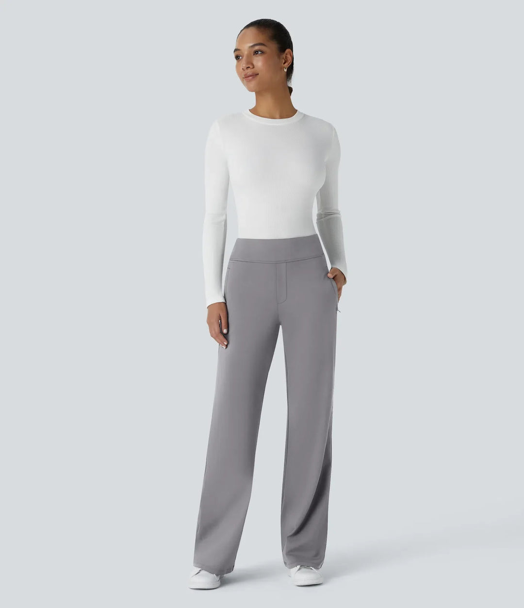 Camille – High-Waist Women’s Flared Pants