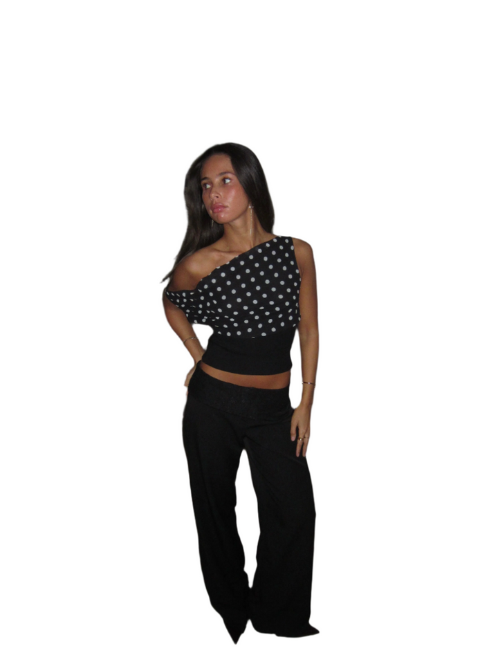 Hazel – Polka Dotted Women’s Top