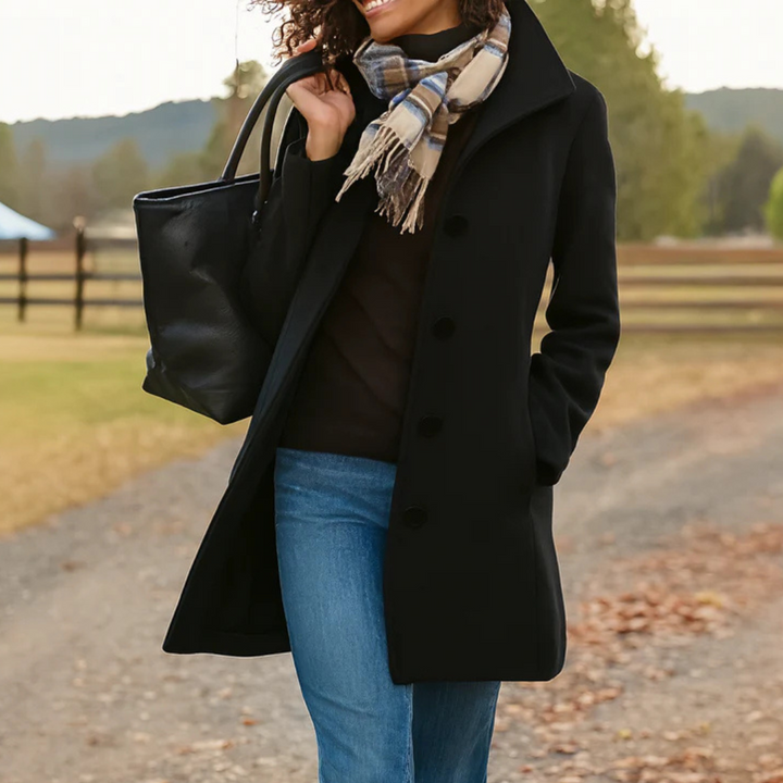 Trissha – Women’s Transitional Button Coat