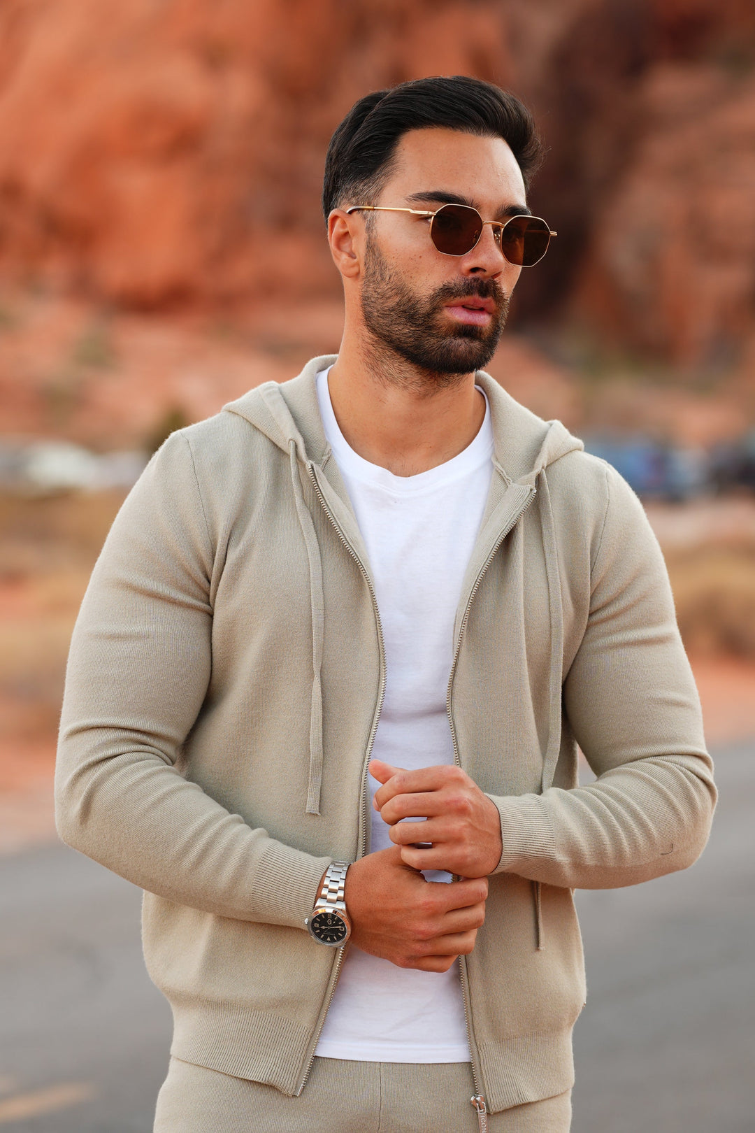 Luca – Men’s Elite Cashmere Hoodie