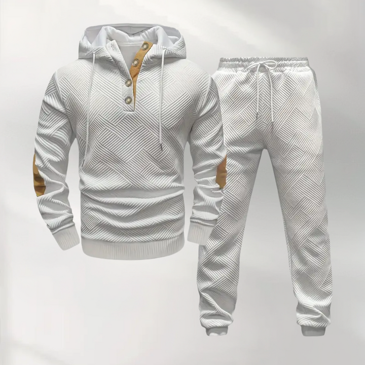 Alessandro – Men’s Textured Knit Loungewear Set