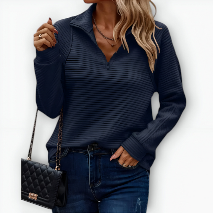Giovanna – Versatile Women’s Half-Zip Sweater