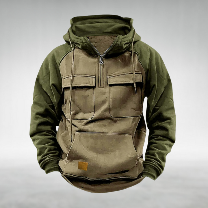 Mike – Two-Tone Men’s Winter Hoodie