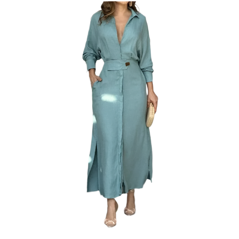 Sydney – Flowy Fit Women’s Casual Belted Dress
