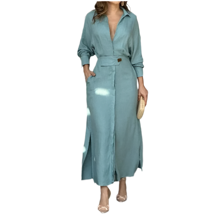 Sydney – Flowy Fit Women’s Casual Belted Dress
