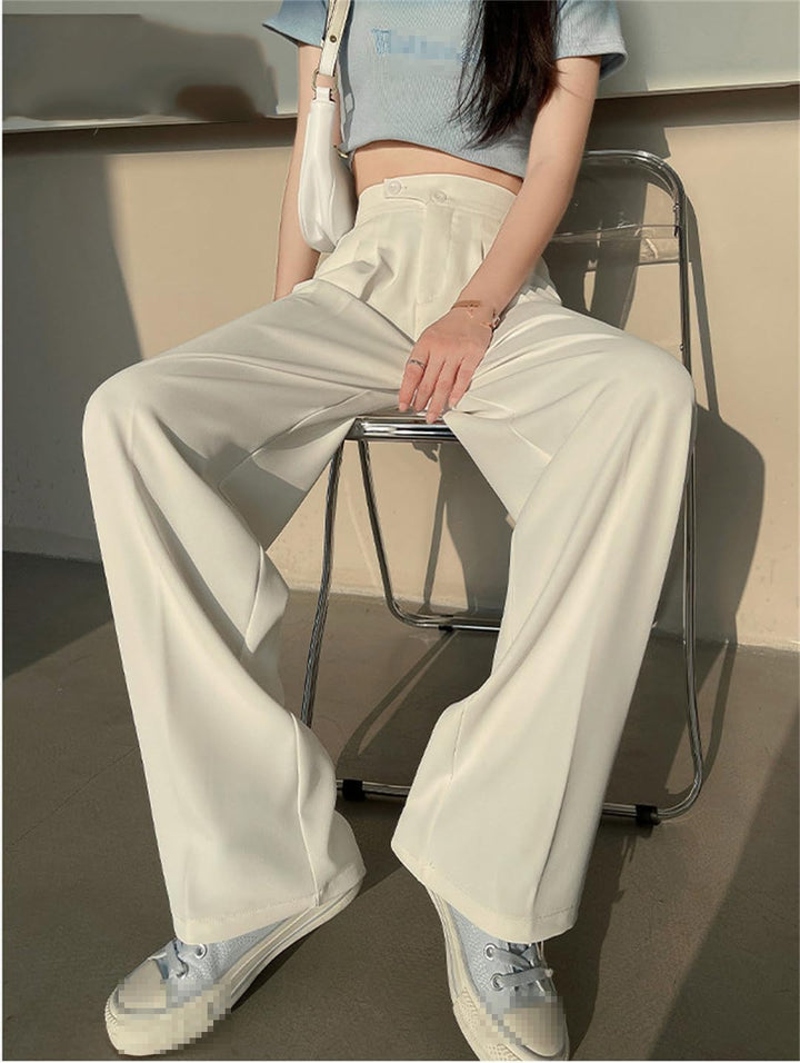Rosalie – Women’s High-Waist Wide Leg Trousers