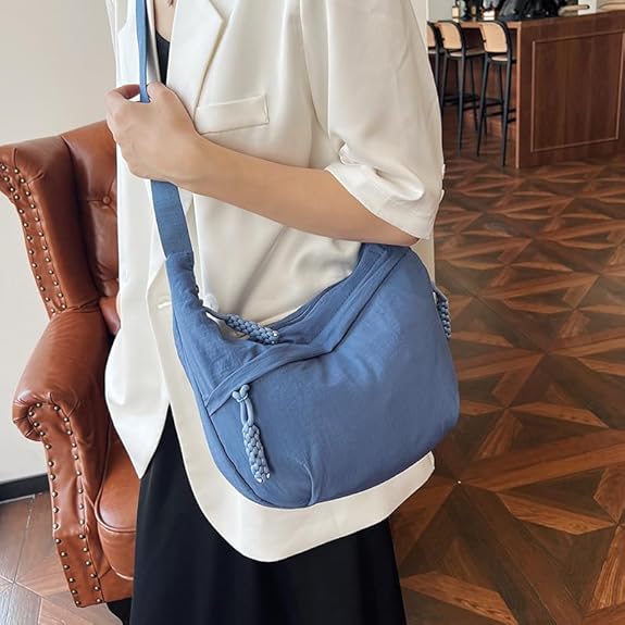 Harper – Unisex Nylon Crescent Sling Travel Bag