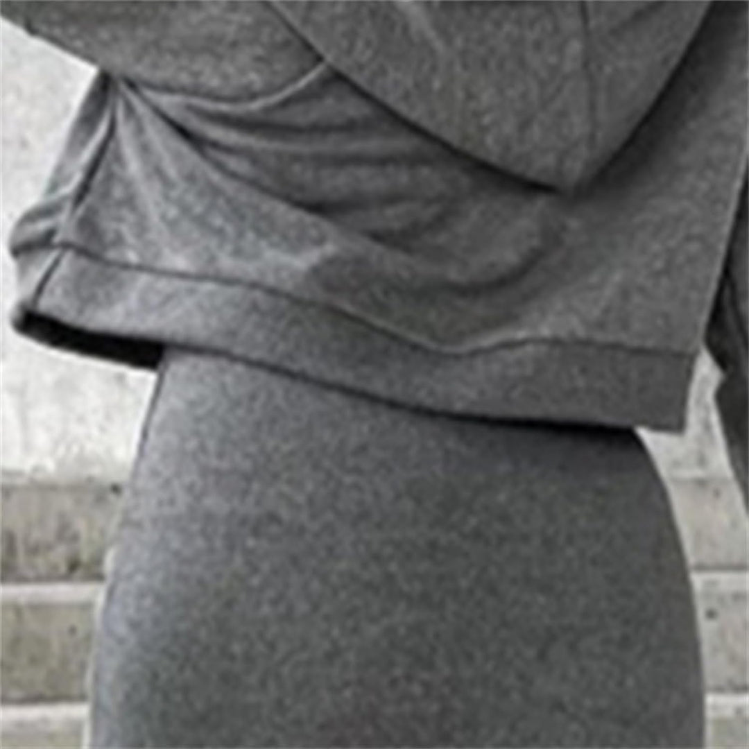 Lucienne – Women’s Layered Hoodie & Dress Casual Set